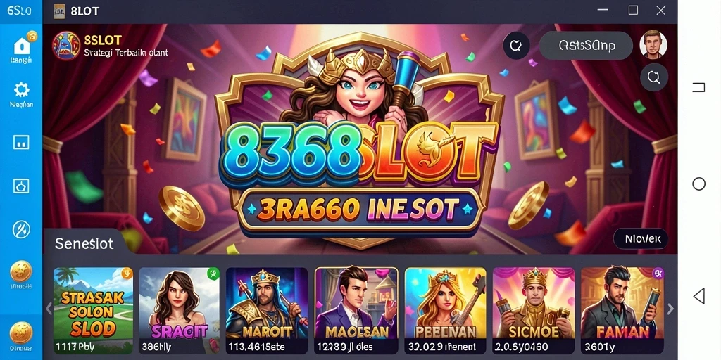 Screenshot gameplay 8368SLOT yang menunjukkan strategi menakjubkan.