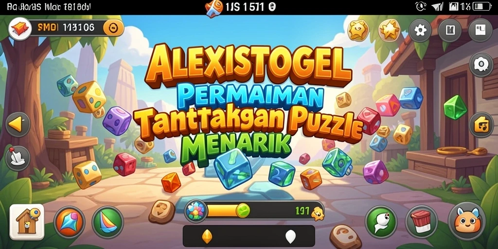 Tampilan menarik gameplay ALEXISTOGEL saat menyelesaikan teka-teki.