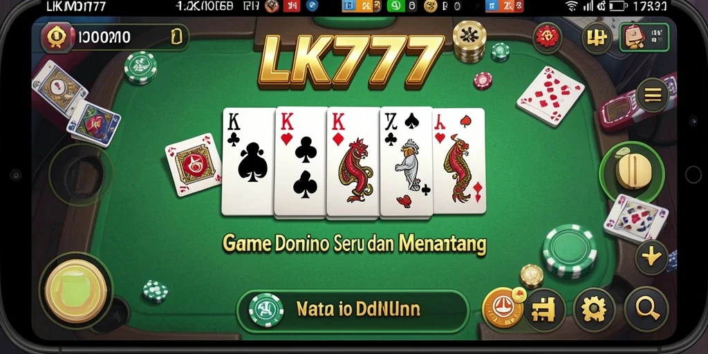 Tampilan gameplay seru dalam LK777 yang menggoda.