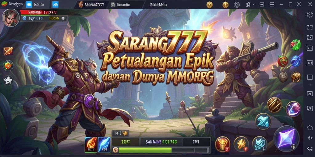 Gameplay epik dan petualangan seru dalam SARANG777.