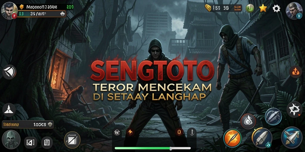 Gameplay menyeramkan di SENGTOTO yang penuh ketegangan.
