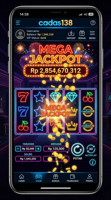 Screenshot aplikasi cadas138 menampilkan beragam kategori aplikasi.